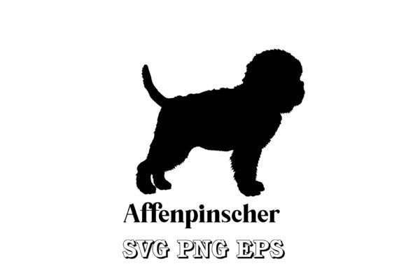 Affenpinscher Dog Silhouette Breeds