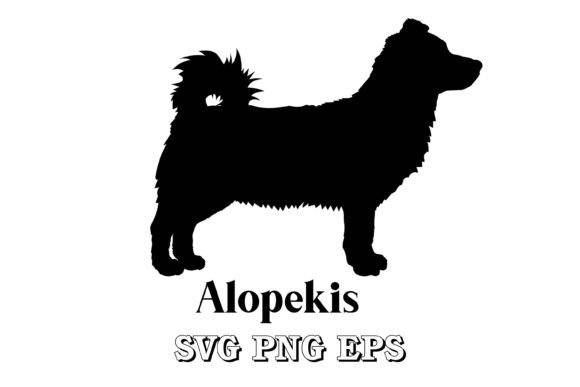 Alopekis Dog Silhouette Breeds