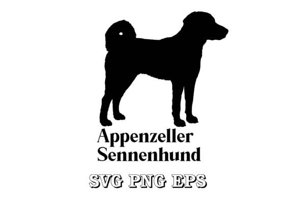 Appenzeller Sennenhund Dog Silhouette