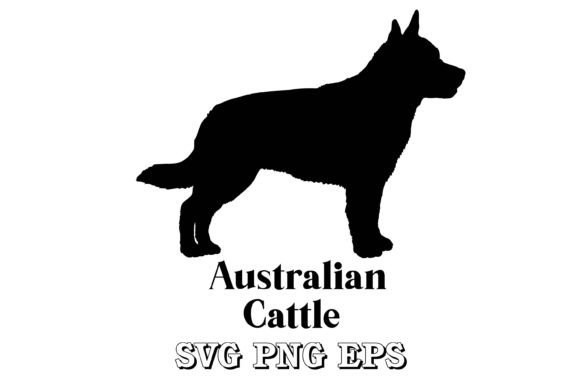 Australian Cattle Dog Silhouette