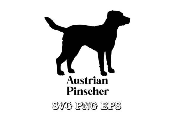 Austrian Pinscher Dog Silhouette