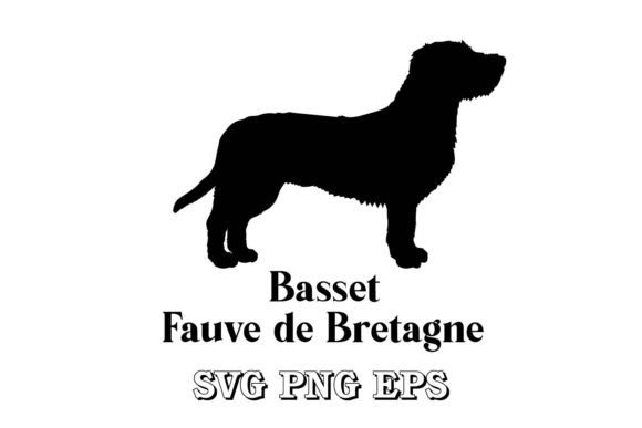 Basset Fauve De Bretagne Silhouette