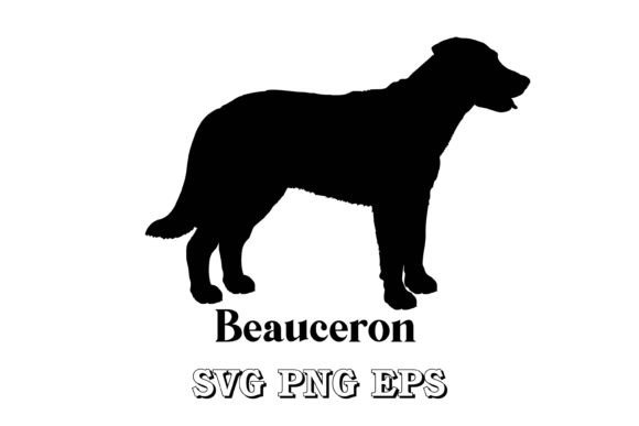 Beauceron Dog Silhouette