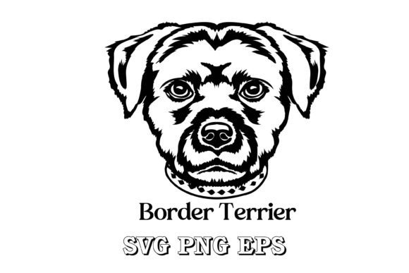 Border Terrier Dog Silhouette Breeds
