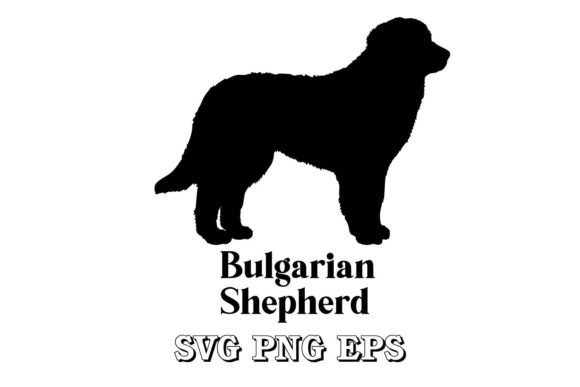 Bulgarian Shepherd Dog Silhouette