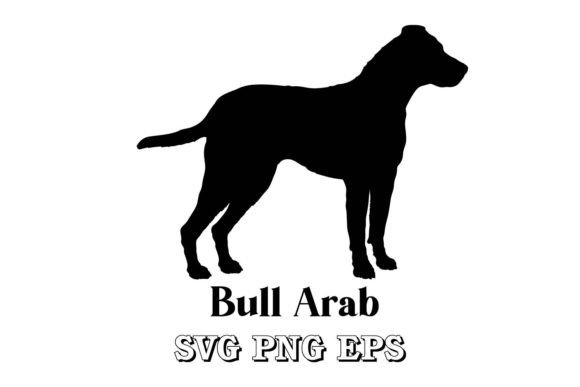 Bull Arab Dog Silhouette