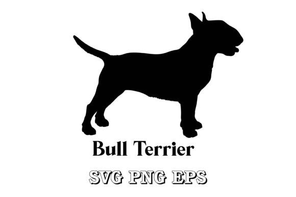 Bull Terrier Dog Silhouette