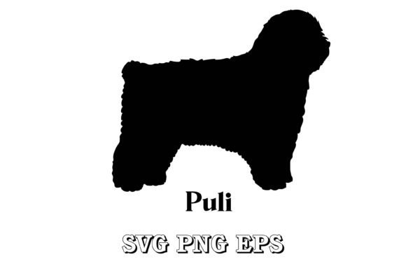 Puli Dog Silhouette