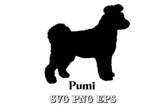 Pumi Dog Silhouette