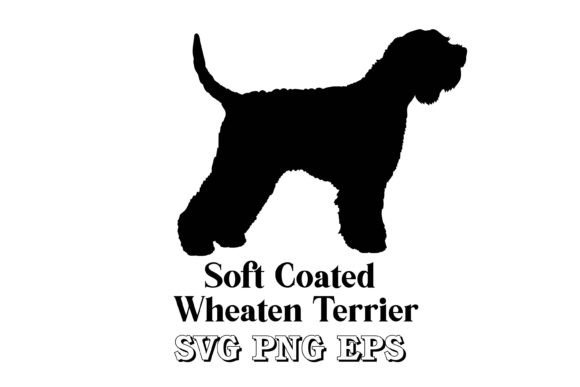Soft Coated Wheaten Terrier Silhouette